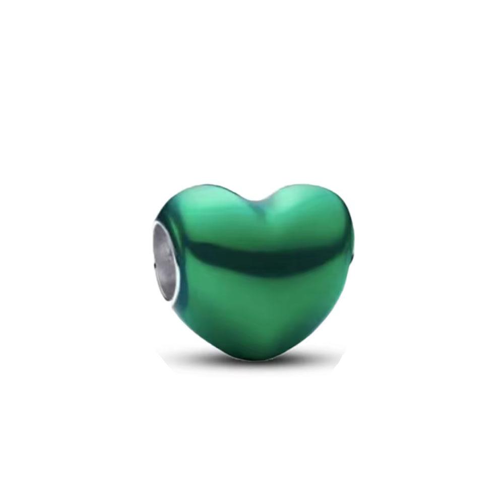 Copper Purple, Blue, Red, Heart-Shaped Bead Turtle Pendant Suitable For European Original Bracelet Diy Exquisite Jewelry