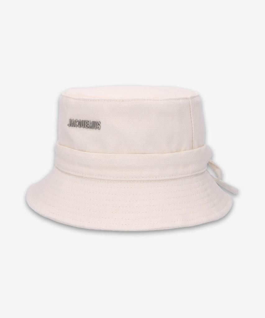 JACQUEMUS Klobouk Le Bob Gajo - Krémová / 223Ac0015001110