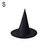 Halloween Witch Hat Cap Hanging Witch Hat Costume Accessory for Halloween Party Favor, Black