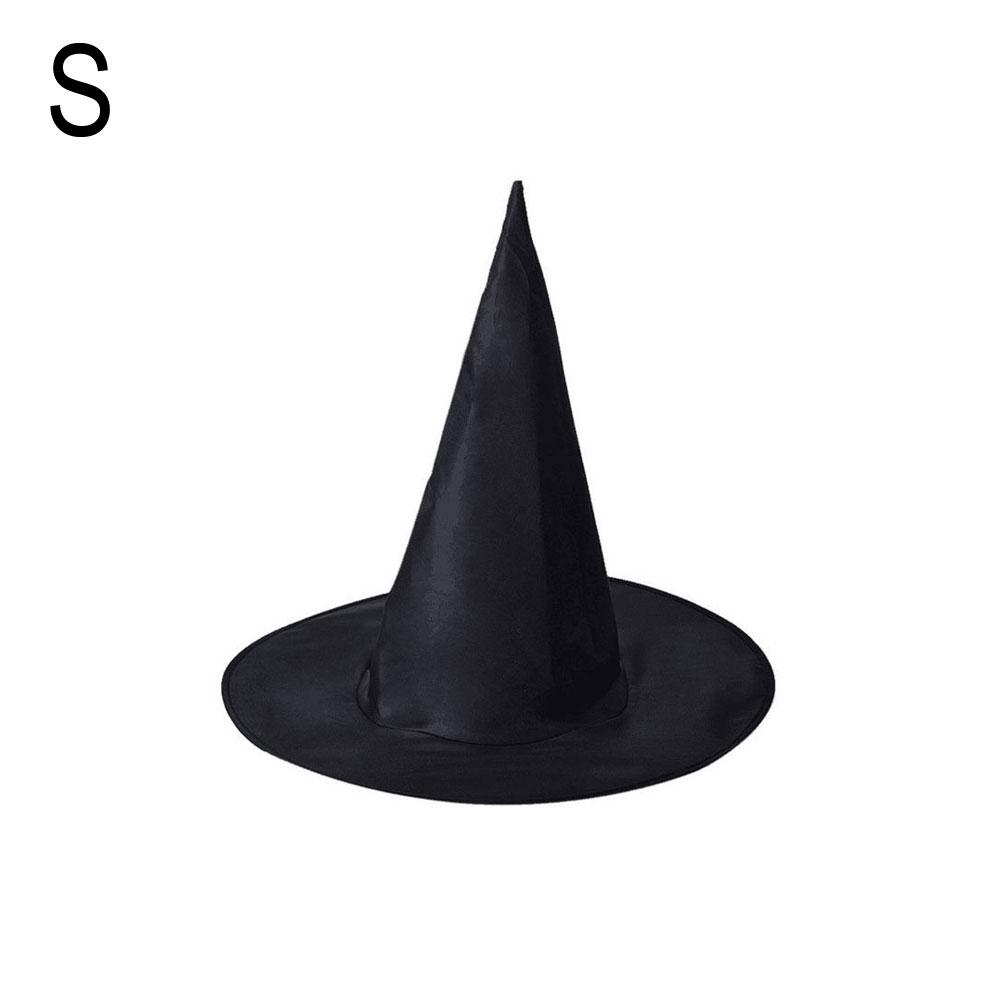 Halloween Witch Hat Cap Hanging Witch Hat Costume Accessory for Halloween Party Favor, Black