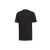 Adidas Originals Trefoil Logo Contrast Round Neck Short Sleeve T-Shirt Men Tops Black ED7043