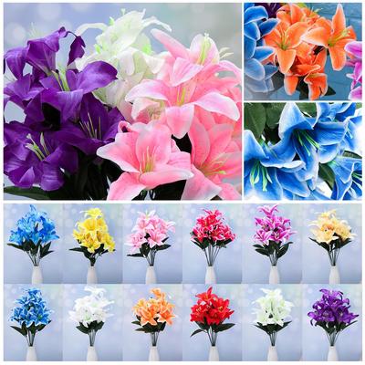 Decoração de casa – Flores e coroas artificiais