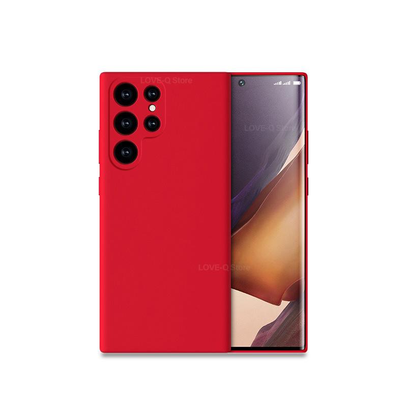 Für S25 Ultra Plus Hülle Luxus Flüssigsilikon Weiche TPU Hülle Für Samsung Galaxy S25 S24 S23 S22 Plus S25 Ultra S25Ultra Handyhüllen