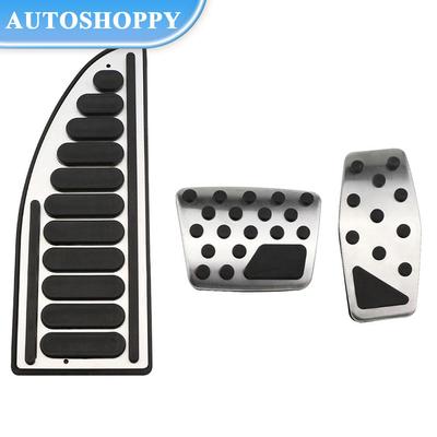 Pedales de coche, cubierta de Pedal de apoyo de freno de Gas, piezas protectoras para Jeep Renegade Compass 2014 - 2021, accesorios interiores LHD