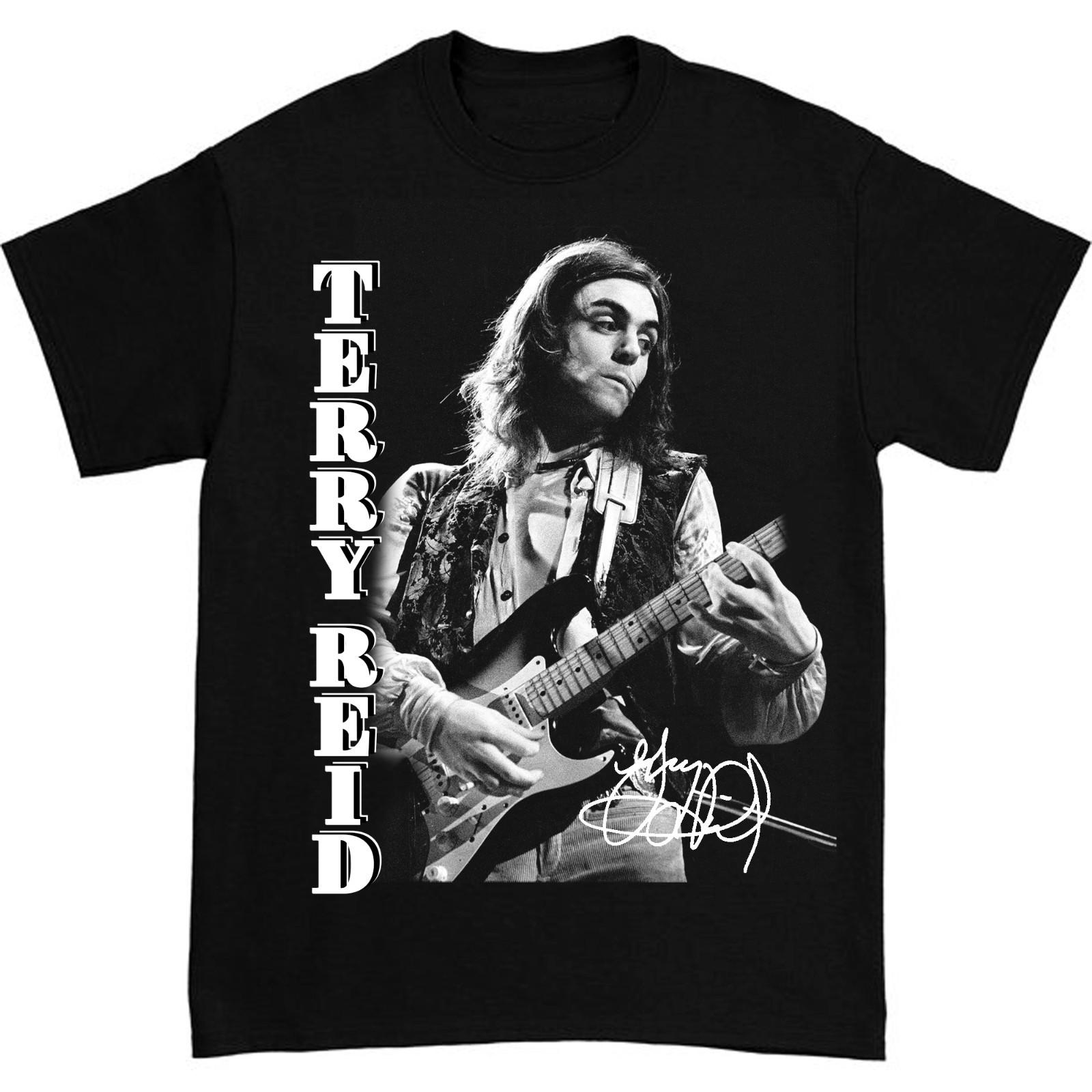 Vintage Terry Reid R.I.P Gift Funny Black All Size 20D1644 S разноцветный