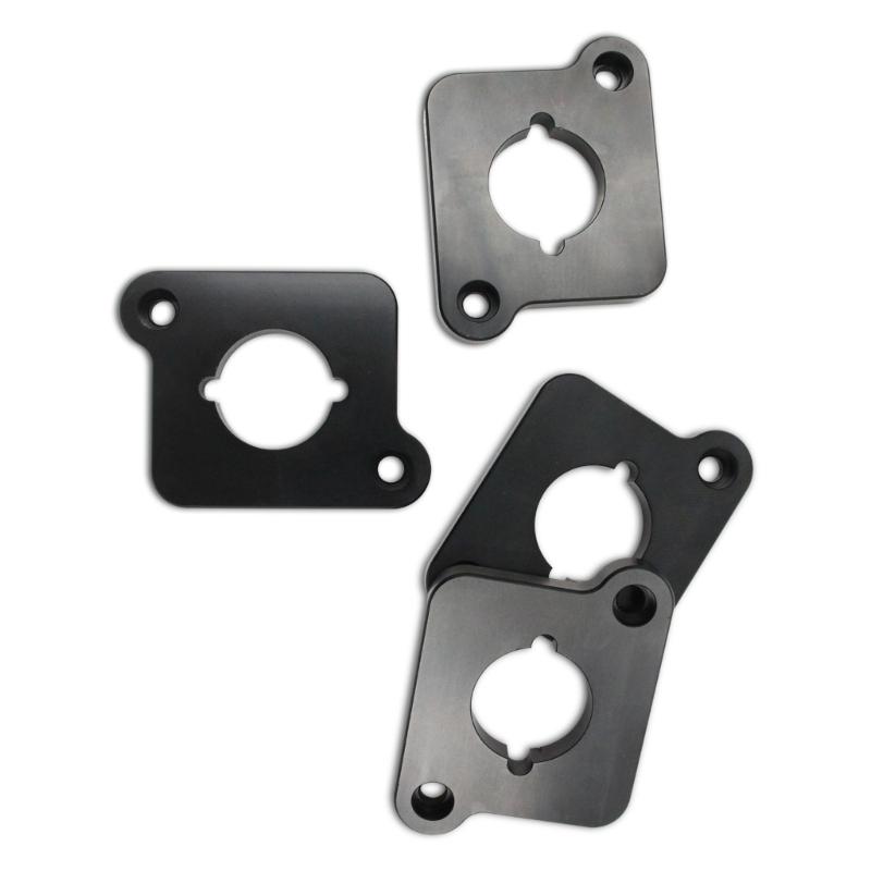 Aluminum Coilpack Plates Coilpack Adapter Plates Spacer Billet with Bolts Universal Replacement Automotive Accessories