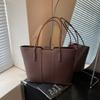 Large-capacity Commuter Bag for Women's New High-end Sense Simple and Versatile Single Shoulder Underarm Tote Bag