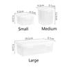 Kitchen Storage Box Cereals Moisture-proof Sealed  Lid Stackable Plastic Storage Bottle Home Refrigerator Airtight Tank