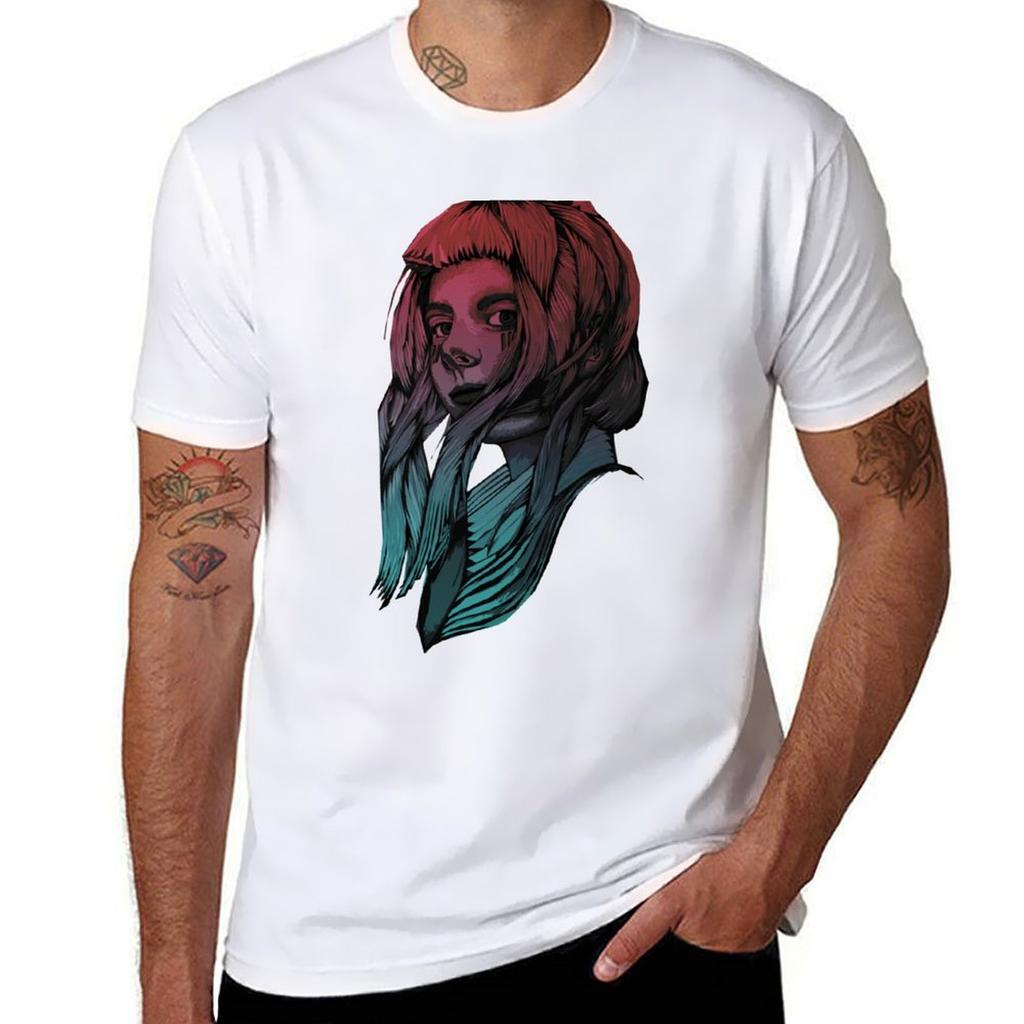 Aurora Aksnes Under The Water Edition Tshirt Regular Fit Plain Tee Shirt