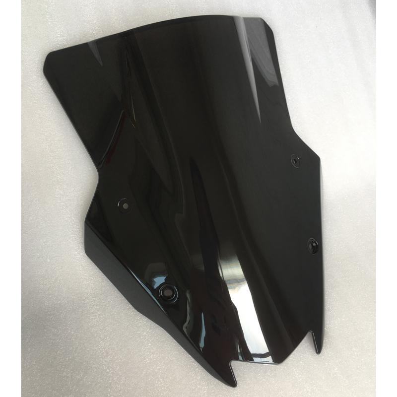 Motorcycle Double Bubble Windshield WindScreen Screen For Kawasaki Ninja 1000 Z1000 Z 1000 SX Z1000SX Iridium