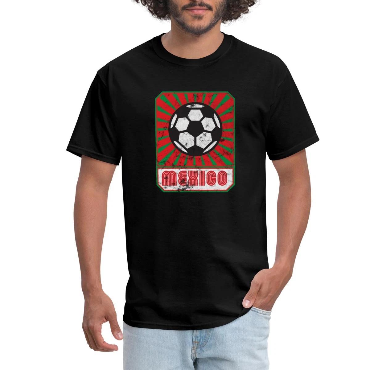 Mexico Futbol Retro | Soccer Fan Men s T-Shirt XXL