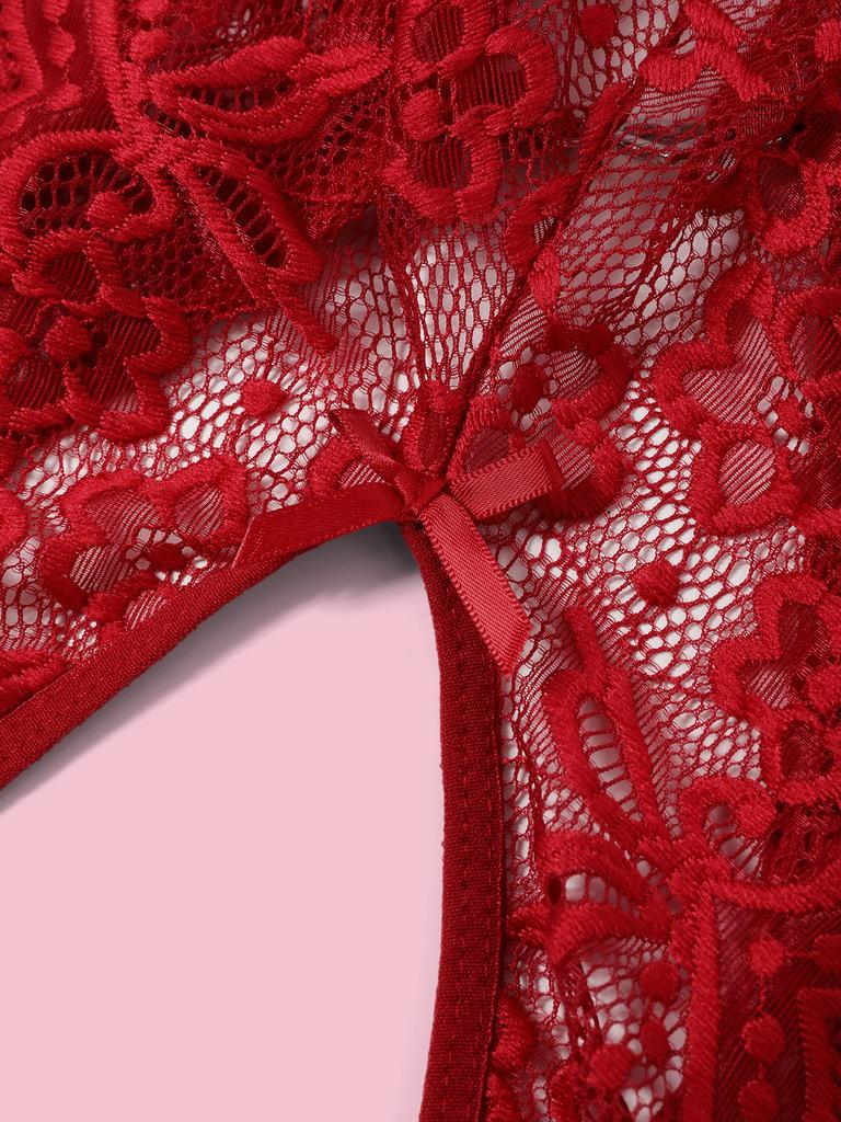 Hollow Crotchless Women's Bodysuit Slim Fit Mesh Lace Sensual Bodysuit Summer Sexy Fashion Sleeveless Sleepwear Erotic Costumes