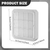 Figure Display Case Organizer Box Stand Desktop Gift Household Showcase Storage Cabinet for Mini