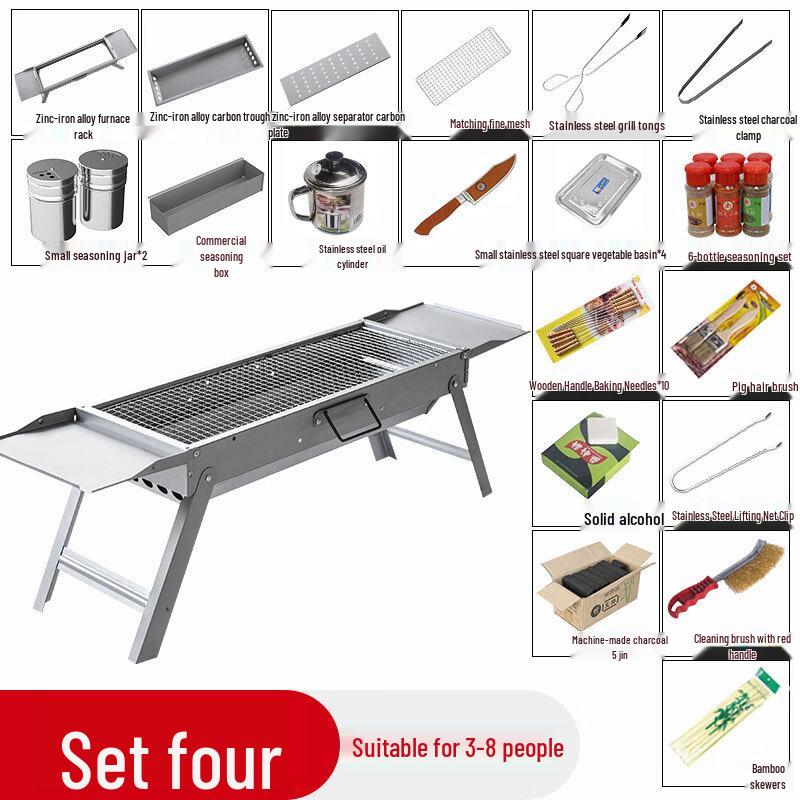 Portable Charcoal BBQ Grill