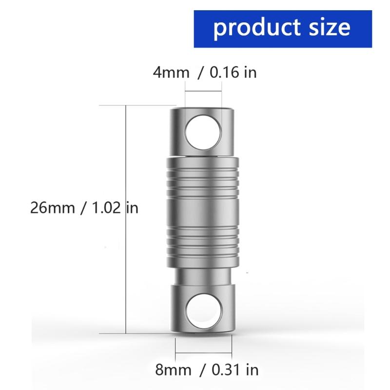 Multipurpose Rotating Carabiner Clip Keychain Charm Keyring Hook Metal Texture for Key Tool and Outdoor Equipment