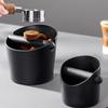 Shock-Absorbent Coffee Knock Box Anti-slip Espresso Dump Bin For Coffee Grounds With Removable Knock Bar Coffee Grind Waste Bin