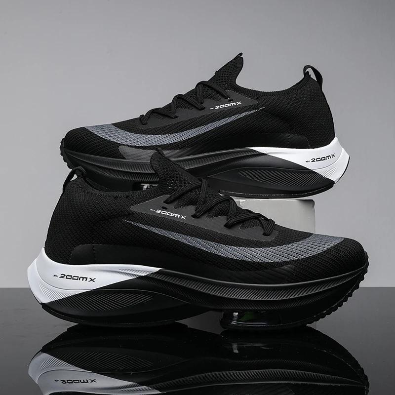 Herren Laufschuhe Luftpolster Atmungsaktiv Training Leichte Schuhe Sneaker Marathon Damen Bequeme Athletische Sportschuhe