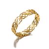 2022 Trendy Hollow Roman Numeral Ring Stainless Steel Love Heart Finger Rings Geometry Brand Jewelry Women Size 7-9