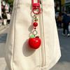 Keychain 3D Fruit Shape Keychain Pendant Red Green Fruit Charm Key Holder Mobile Phone Bag Hanging Ornament
