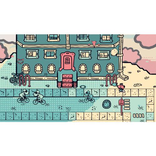 Chicory: A Colorful Story DELUXE EDITION -Switch [Bonus] Regular Edition (front and Back Jacket + Mini Coloring Book), Three-sided Back Case, Mini Mag