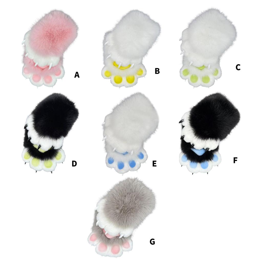 1Pair Fun Character Design Handwear Comfortable Wear For Daily Use Costume Accessories Indoor Outdoor Activity