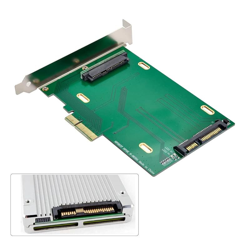 NFHK PCI-E 3.0x4 Lanes To U.2U2 Kit SFF-8639Intel Motherboard and 750NVMe Host Adapter for PCIeSSD
