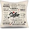 To My Bonus Daughter Gift Ideas Throw Pillow Covers for Bonus Daughter from Bonus Mom Bonus Dad Birthday Graduation Thanksgiving