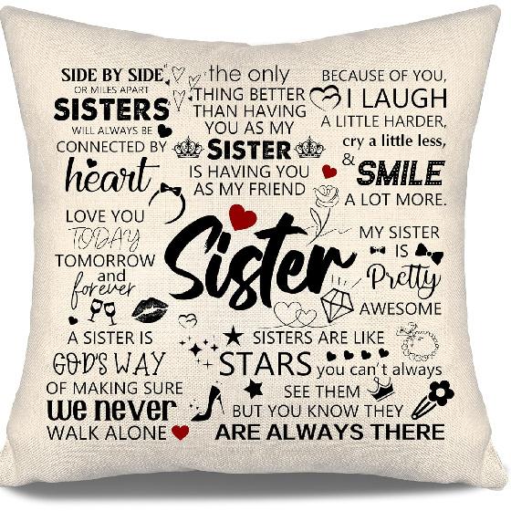 To My Bonus Daughter Gift Ideas Throw Pillow Covers for Bonus Daughter from Bonus Mom Bonus Dad Birthday Graduation Thanksgiving