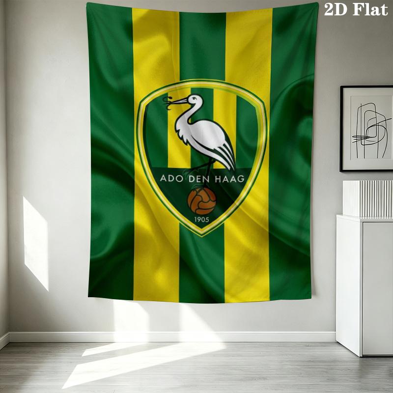 ADO Den Haag Nástěnná tapiserie Estetický závěs na zeď Tištěná látková přikrývka Dekorativní tapiserie do ložnice obývacího pokoje Domácí dekorace