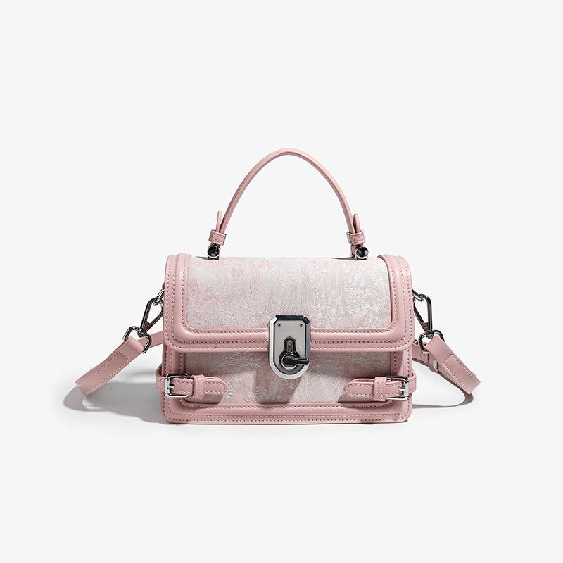 Hvauen light luxury high-end small square bag women's spring and summer new messenger bag