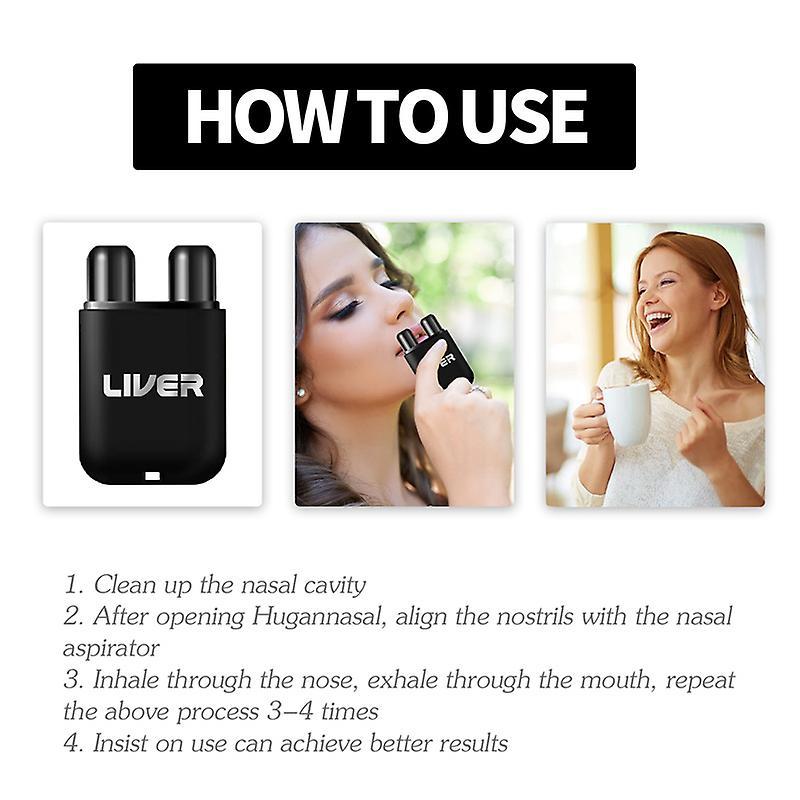 3pcs Vegan Liver Cleaning Nasal Herbal Box