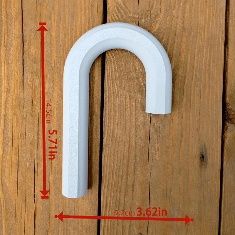 Brake Hose Guide Organizer, Plastic Open Channel Routing Piece for Cleaner Hose Placement in Service Work Use Aid