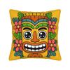 Tiki Cocktail Sippin Spirits Pillow Case  Design Pillow Cover For Living Room Bed Chair Morden Cushion Cover