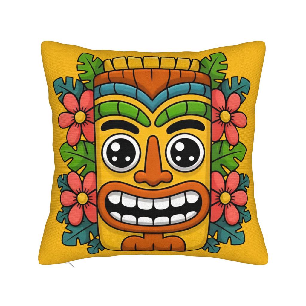 Tiki Cocktail Sippin Spirits Pillow Case Design Pillow Cover For Living Room Bed Chair Morden Cushion Cover