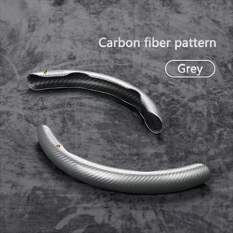 Carbon Fiber Car Steering Wheel Cover Non-slips Decoration For Porsche 911 718 Taycan Panamera Cayenne Macan Cayman Accessories