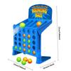 4 Shots Connect Board Game Parent-child Interaction Fun Jumping Ball Toy Party Family Match Game Toddler Educational Toy