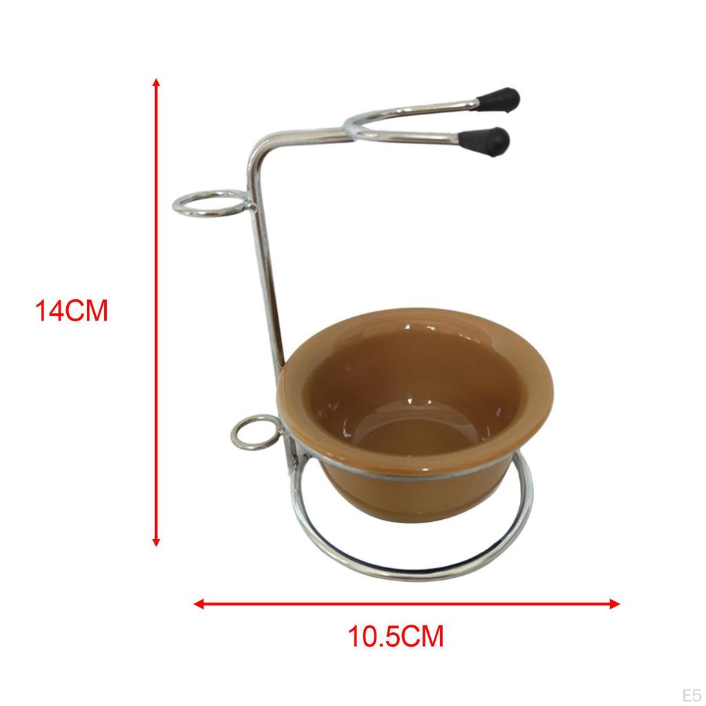 Deluxe Shaving Kit with Brush Stand And Bowl