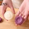 Mooncake Press Mold 12PCS Double Ended with Scalloped Edge, Floral Texture Hand Home Baking Gadgets Cookie Stamp, DIY Dessert Maker for Pastries