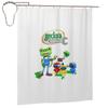 Geckos Garage Shower Curtain Bathroom Polyester Waterproof Bath Curtains With Hooks