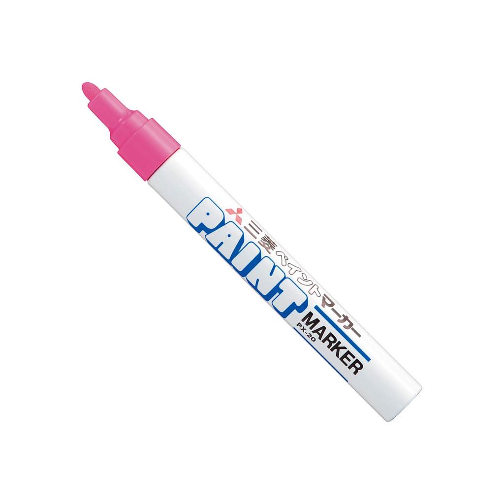 Mitsubishi Pencil Paint Medium Markers, Nib, Peach, 10-Piece Set, PX20.13