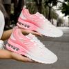 Women Big Size Autumn New Air Cushion Shoes Mesh Breathable Lightweight Comfortable Sneaker Fashion Casual Sports Large Footwear
