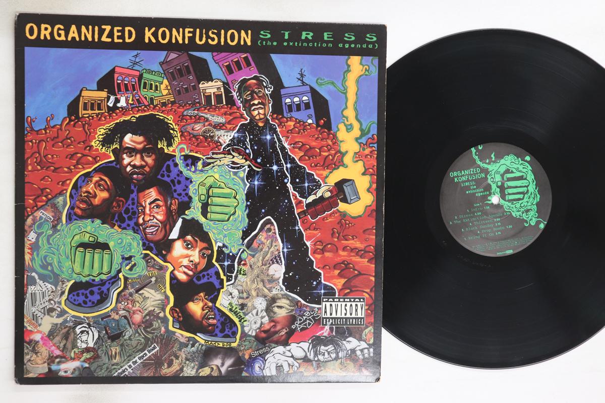 

LP Record ORGANIZED KONFUSION - Stress: The Extinction Agenda HB614061 HOLLYWOOD BASIC 1994 US Rap & Hip-Hop/R&B Used