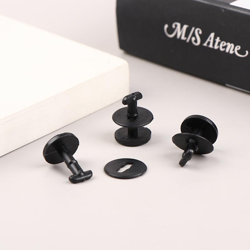 10Pcs Floor Carpet Mat Clips Twist Lock With Washers For E36 E46 3 Series E38 E39 5 & 7 Series Automobile Replace Fasteners
