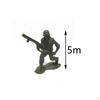 100x Soldiers Figures Collection Party Favors Toy Multipurpose Decoration Gifts for Layout Props