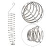 2pcs Stainless Steel Bird Food Basket Hanging Design Steel Holder Bird Foraging Toy Wheat Ear Shape Millet Spray Holder