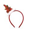 Festive Bell Christmas Headband - Cute Plush Hair Accessory for Parties
