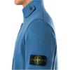 Stone Island Solid Color Logo High Neck Single Breasted Long Sleeve Knit Sweater Men sweater Blue 8115547A3-V0024