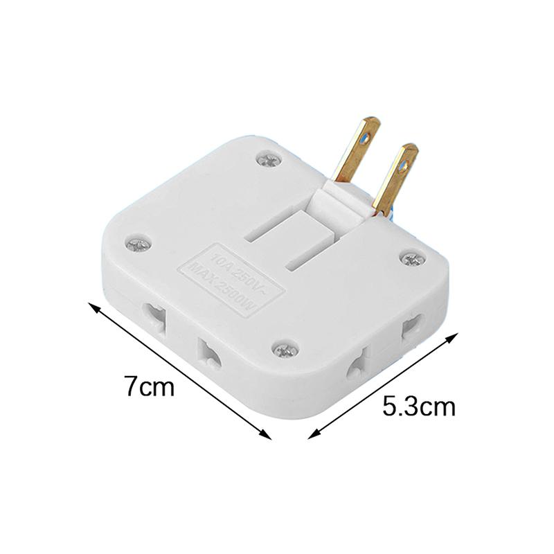 

Вилка и розетка США 3 в 1 удлинитель дорожный адаптер розетка переменного тока Мексика Япония Канада американские электрические розетки преобразователь мощности белый
