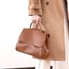 Soft Leather Bag for Women Fashion One-shoulder Crossbody Bag Large Capacity Versatile Tote Underarm Foreskin Women's Bag