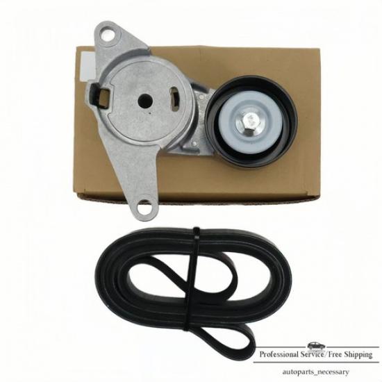 For Chevy Camaro Caprice 3.6L Saab 9-3 2.8L Serpentine Belt Drive Component Kit